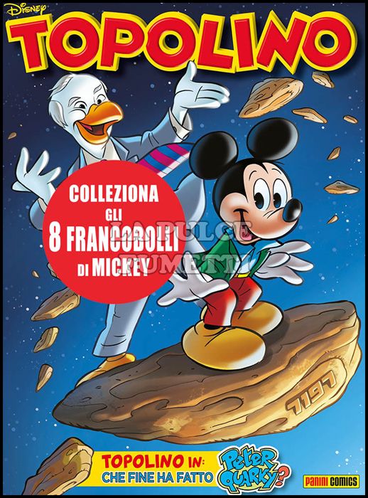 TOPOLINO LIBRETTO #  3289 - SUPERTOPOLINO + 2 FRANCOBOLLI CELEBRATIVI